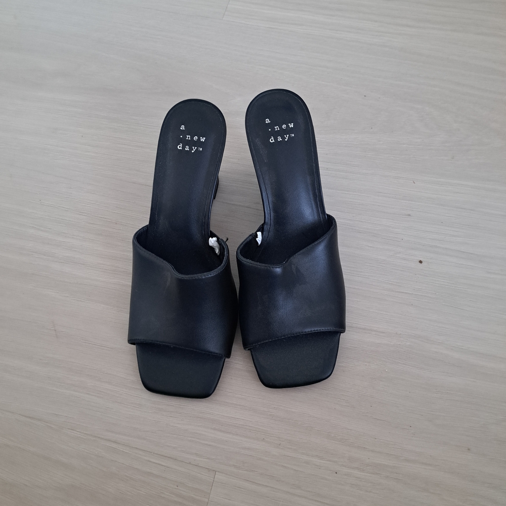 A New Day Women's Black Mules
